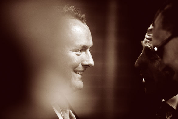 Sepia photography: Sepia: Damian McBride, former director of political strategy.