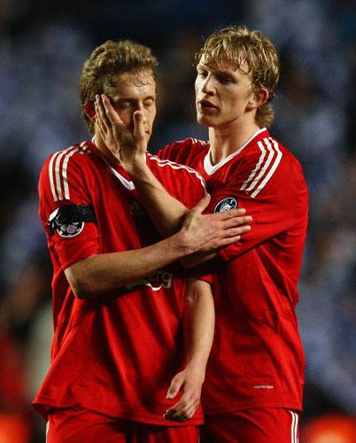 Chelsea v Liverpool: Lucas and Kuyt