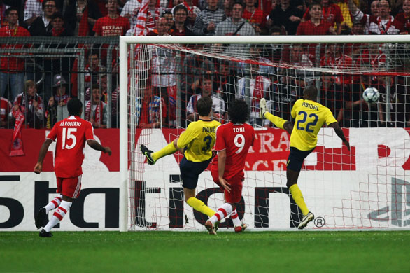 Bayern v Barcelona: Bayern Goal