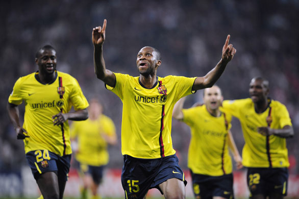 Bayern v Barcelona: Seydou Keita
