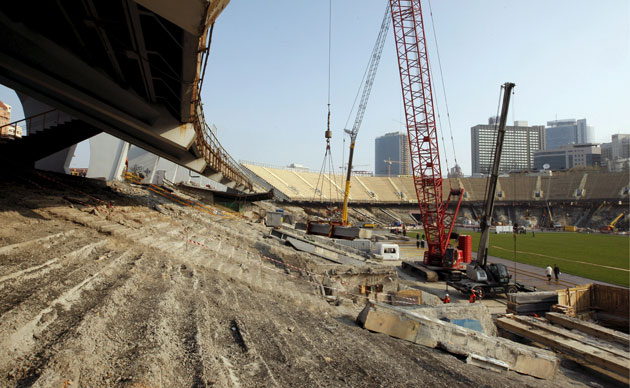 24sport: A general view of NSC Olympiyskiy stadium