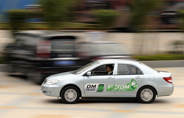 Electric cars: BYD F3DM hybrid car