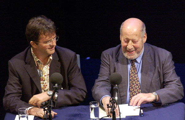 Clement Freud: Clement Freud on just a minute in 2005
