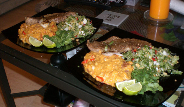 Allegra clickalong: Pork: MissWhiplash's finished dish looks excellent