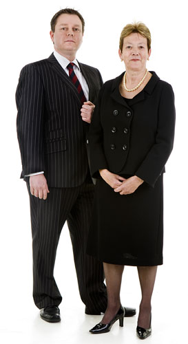 Take 10: Funeral workers: Graham Cook & Sue Knight, Kenyon Repatriations