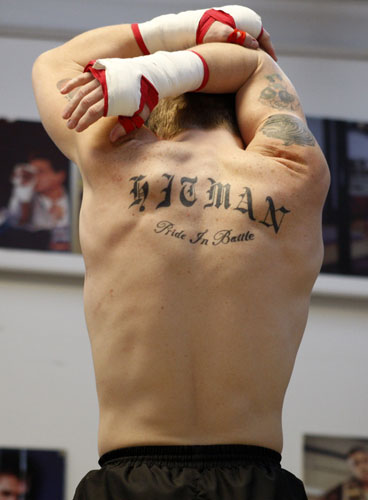 24sport: Light welterweight boxer Hatton