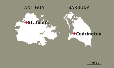 Antigua and Barbuda map 003