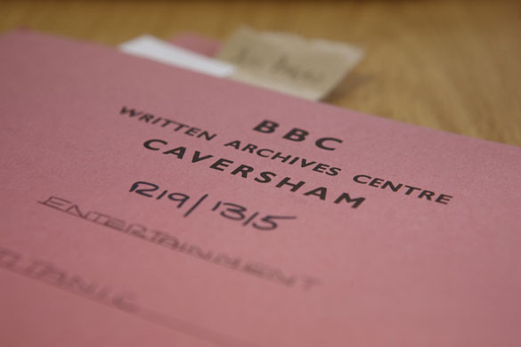 BBC Archives: The BBC Written Archives Centre, in Caversham, Reading