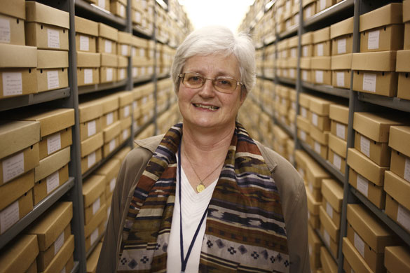 BBC Archives: Jacquie Kavanagh, multimedia archivist at the BBC Written Archives Centre