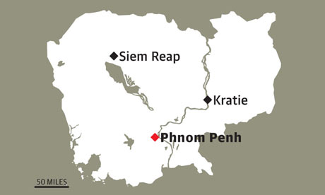 Map of Cambodia