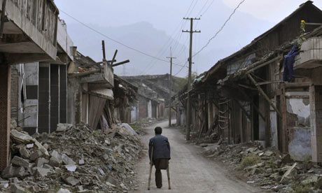 earthquake in china 2009. Sichuan earthquake survivor