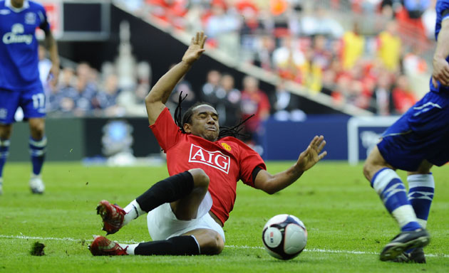 Everton v Man United: Anderson