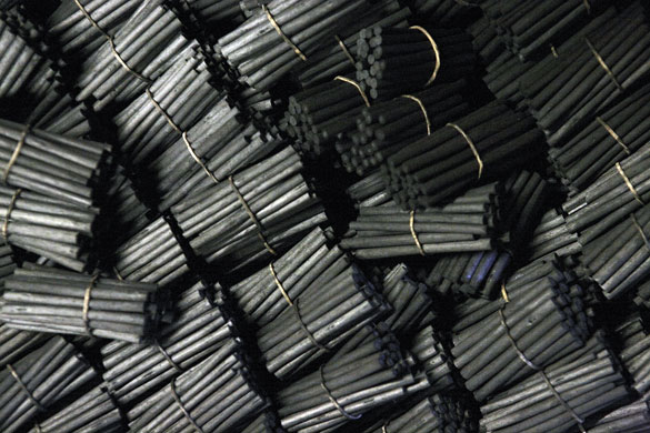 Basket making: P H Coate & Son: Fine willow charcoal