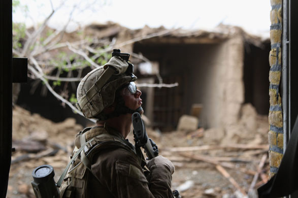 2 April 2009: Now Zad, Afghanistan: A US Marine