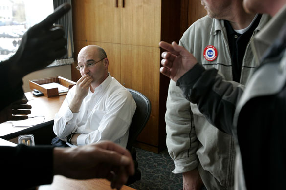 Week in Business: Nicolas Polutnik, head of the Caterpillar plant in Grenoble.