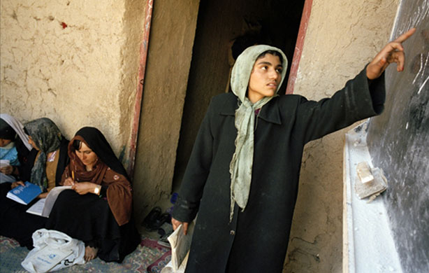 Literacy Week: Women at school in Afghanistan
