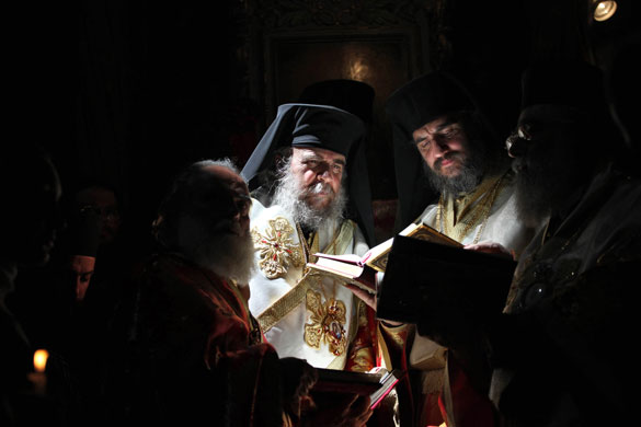 24 hours in pictures: Greek Orthodox Bishops