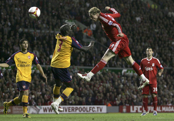 Liverpool v Arsenal: Fernando Torres 