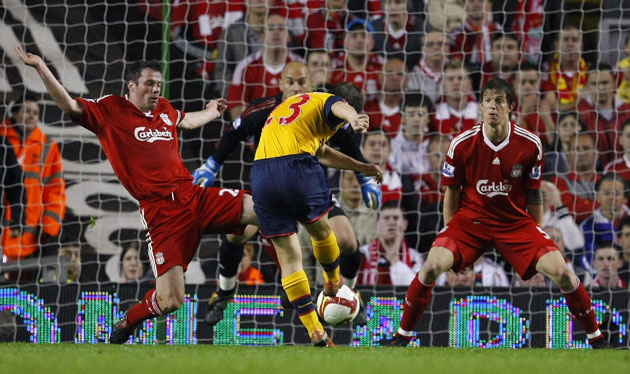 Liverpool v Arsenal: Arshavin gets his hat-trick