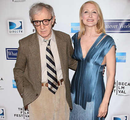 Whatever Works premiere: Woody Allen and Patricia Clarkson at the Whatever Works premiere