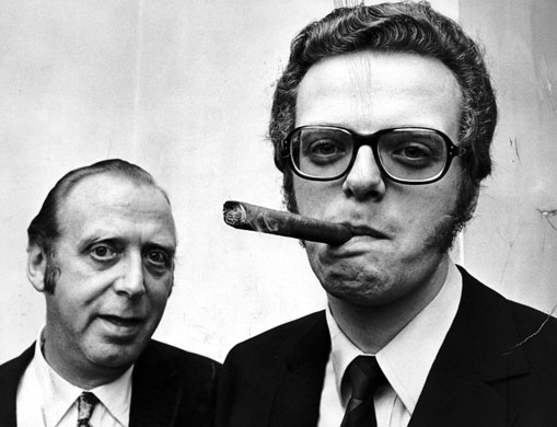 michael grade: michael grade in 1969 with his father, leslie grade