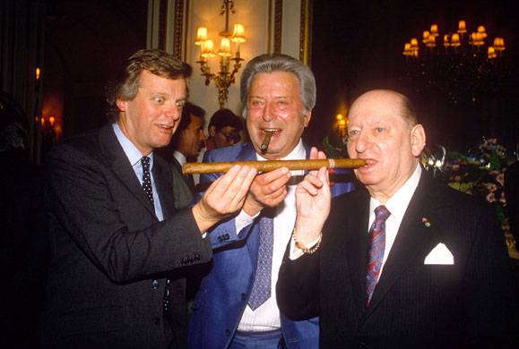 michael grade: Michael Grade, Lew Grade And Bernard Delfont in 1987 