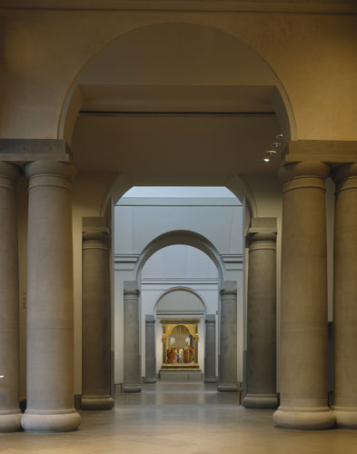 Prince Charles' Buildings: Interior of The Sainsbury Wing at the National Gallery