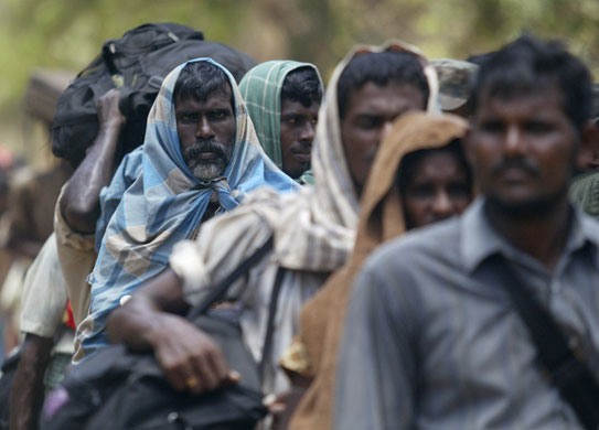 Sri Lanka : Tamil refugees in Sri Lanka 