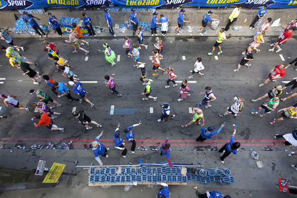 Eyewitness: London Marathon