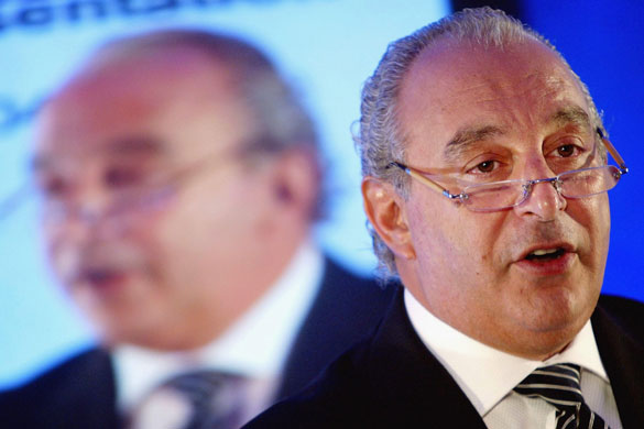 Sunday Times rich list: Entrepreneur and owner of retail group Arcadia, Sir Philip Green.
