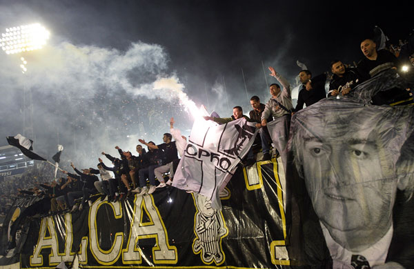 24sport: Partizan Belgrade fans