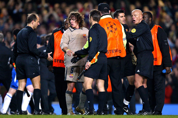 Chelsea v Barcelona: Puyol