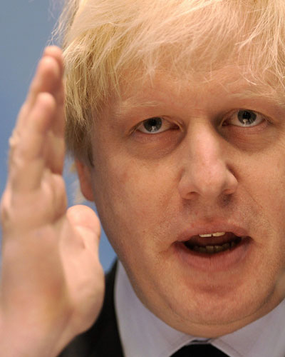 boris 1 year: Boris Johnson