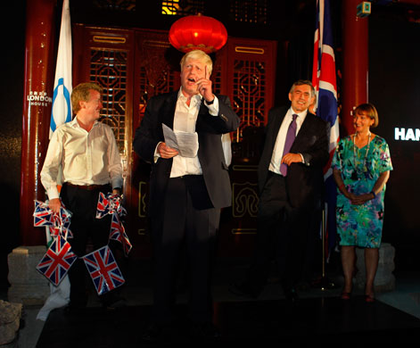 boris 1 year: Boris Johnson