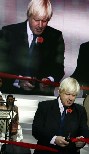 boris 1 year: Boris Johnson