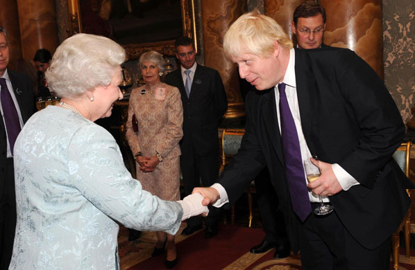 boris 1 year: Boris Johnson