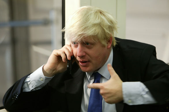 boris 1 year: Boris Johnson 