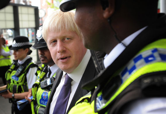 boris 1 year: Boris Johnson