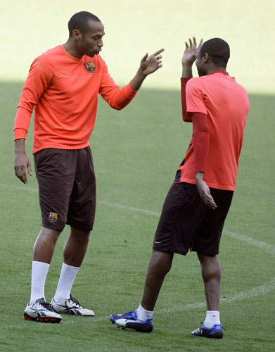 24sport: Barcelona's Thierry Henry