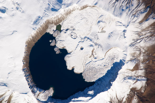 Satellite Eye:  Mount Nemrut , Turkey