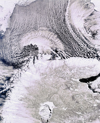 Satellite Eye: Scandinavian Peninsula
