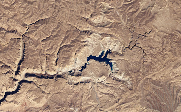 Satellite Eye: Band-e-Amir is a chain of six lakes in Afghanistan