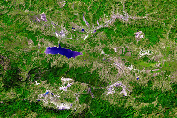 Satellite Eye: The Tuzla Basin in northeastern Bosnia and Herzegovina 