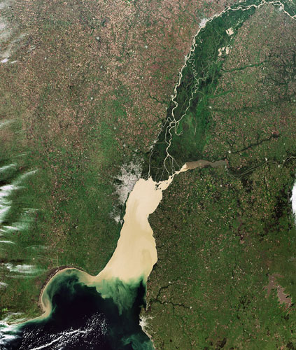 Satellite Eye: Buenos Aires, the coastal capital of Argentina