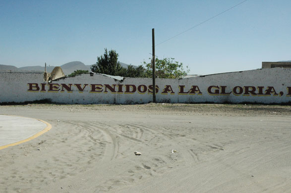 La Gloria village : La Gloria village where swine flu apparently originated 