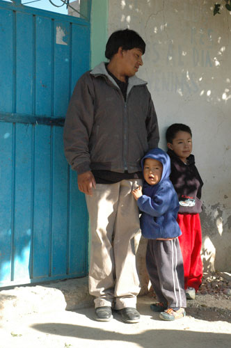 La Gloria village : La Gloria village where swine flu apparently originated