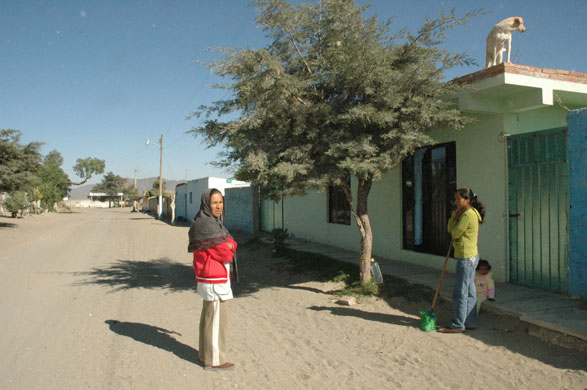 La Gloria village : La Gloria village where swine flu apparently originated