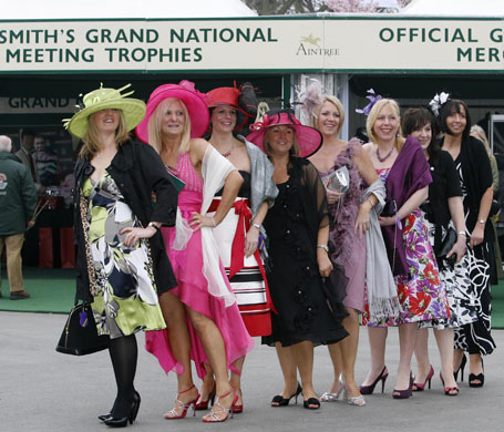 Ladies day at Aintree: Ladies