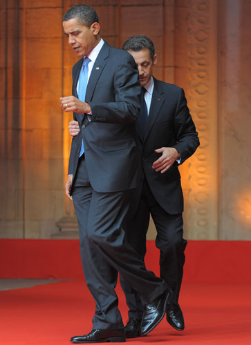nicolas sarkozy obama. President Nicolas Sarkozy,