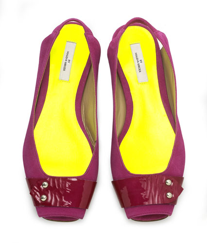 Fashion wishlist: bright : Flat shoes